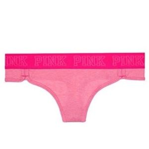 PINK VS Logo Thong